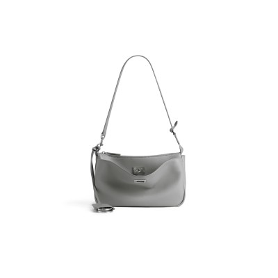 BALENCIAGA WOMEN'S RODEO SLING POCHETTE IN CLOUD GREY 8141112ABLV1142 (22*12*5cm)